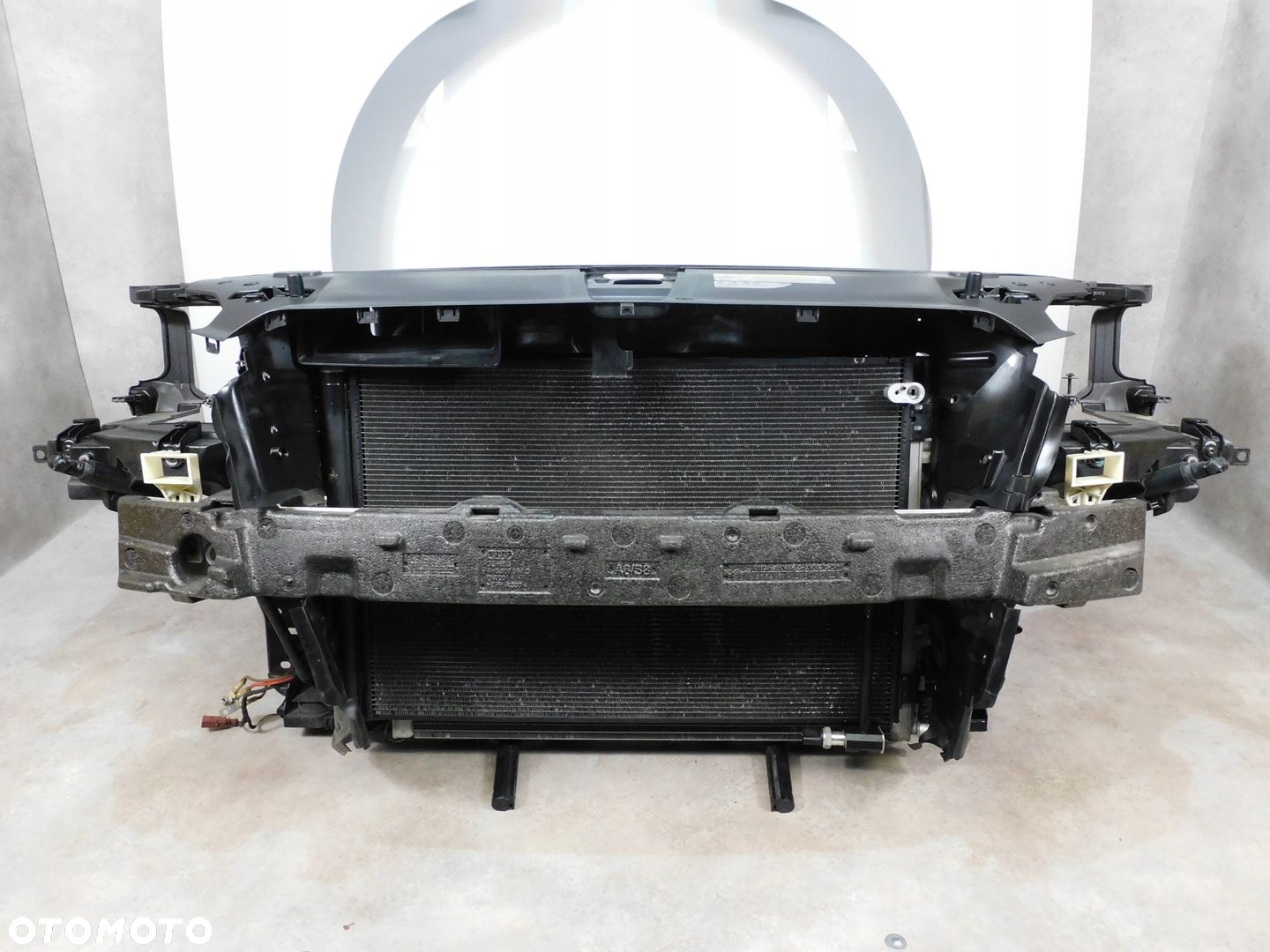 AUDI A8 D4 4H LIFT KOMPLETNY PRZÓD ZDERZAK LAMPY MASKA PAS LS9R MATRIX - 10
