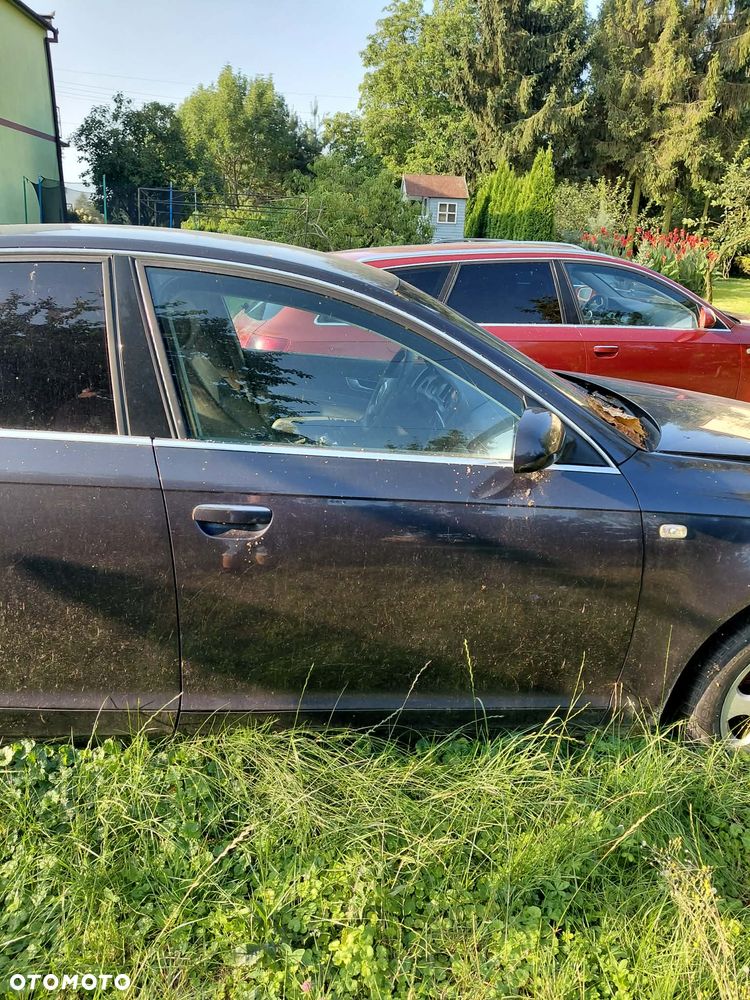 części AUDI A6 C6 2.4 benzyna sedan DRZWI przód prawe lewe TYŁ prawe lewe LZ7Q lusterko mechanizm szyby zamek - 1