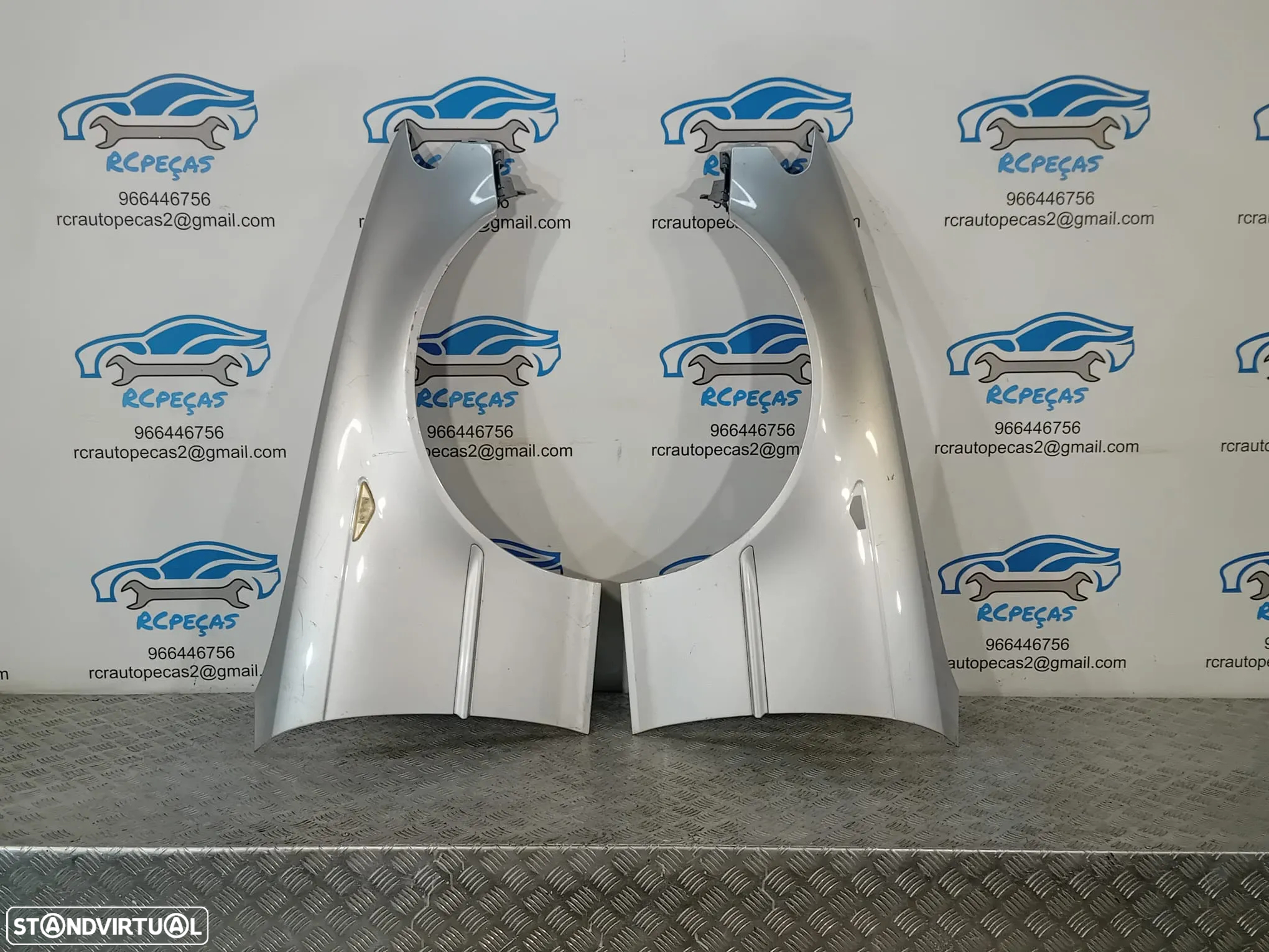 .Conjunto Guardalamas Originais BMW E46 Coupe LCI Facelift Fase 2 7065263 7065264 2003 - 2006 - 5