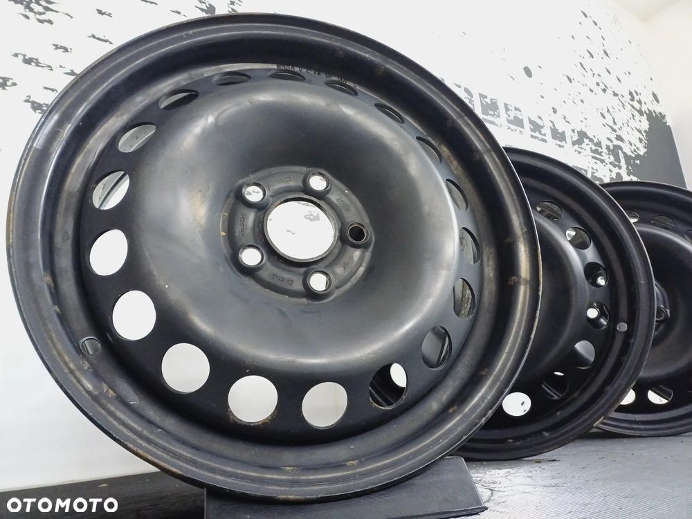 felgi stalowe 5x100 15 Audi A1 seat ibiza skoda fabia praktik Roomster S618 - 1