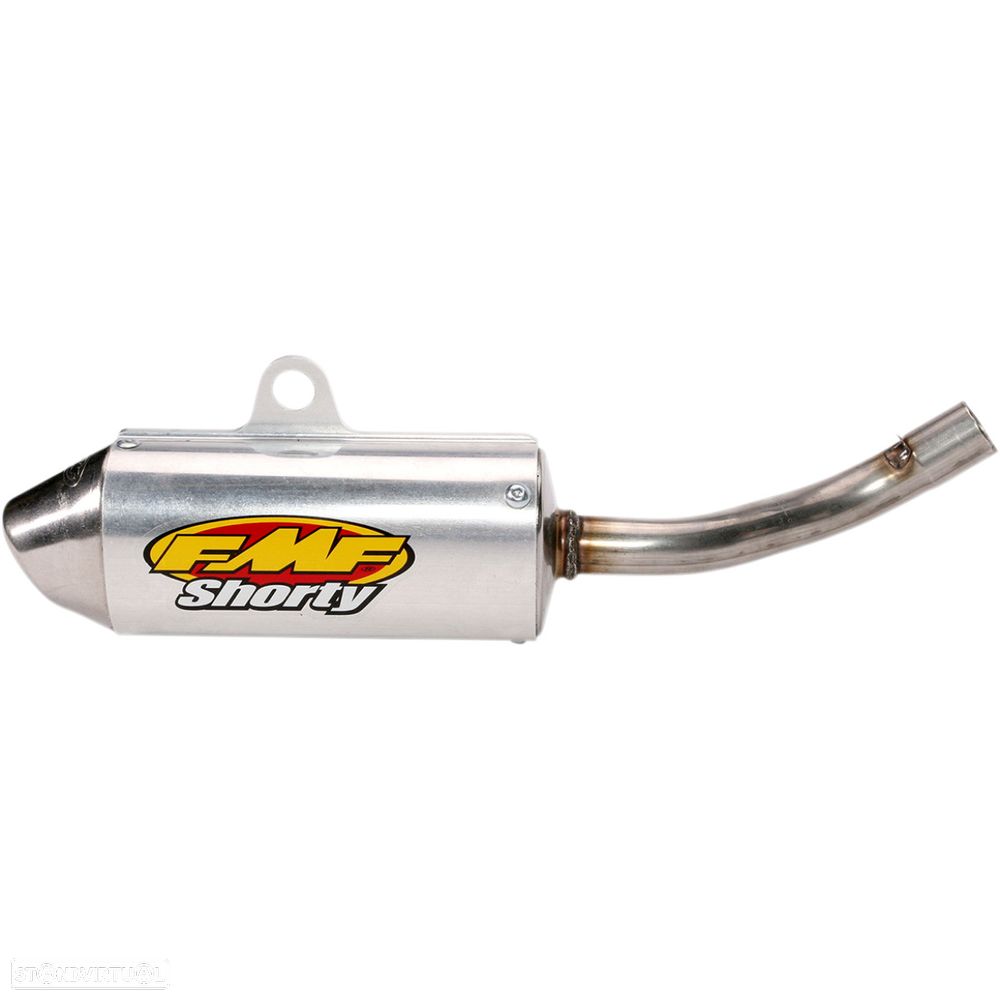 ponteira de escape fmf powercore 2 shorty silencer aluminum yamaha yz 125 - 1