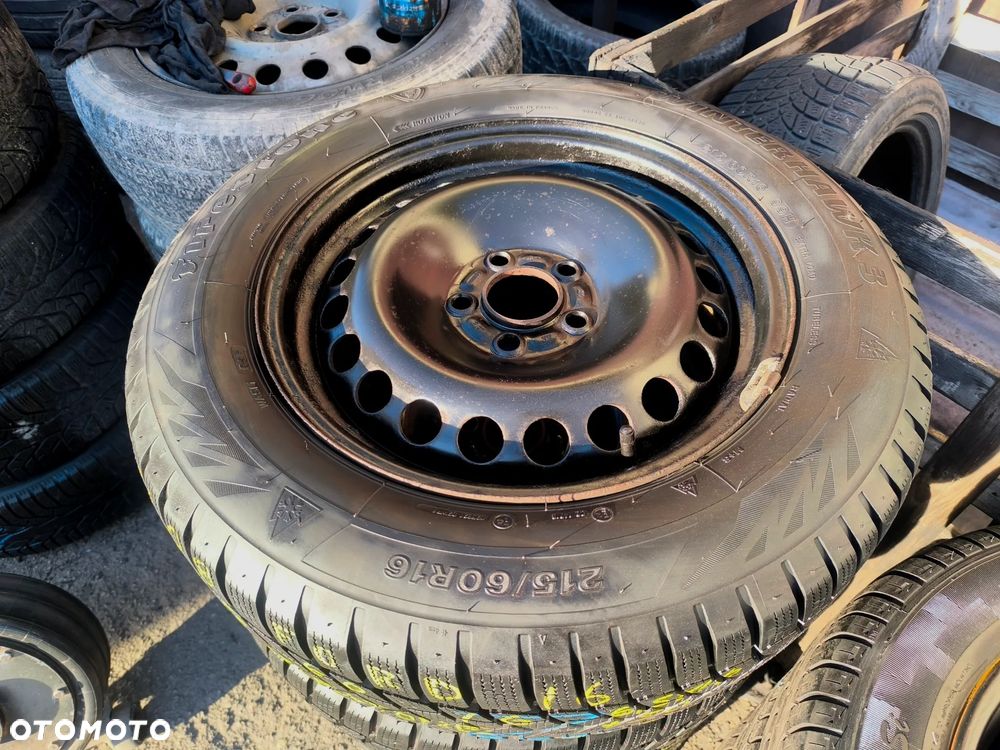 5x108 Felgi Stalowe Stal 16 Koła zimowe zima FORD MONDEO MK5 SMAX GALAXY II III 2 3 VOLVO 6,5mm Legnica ALU-RAD 215/60 - 1