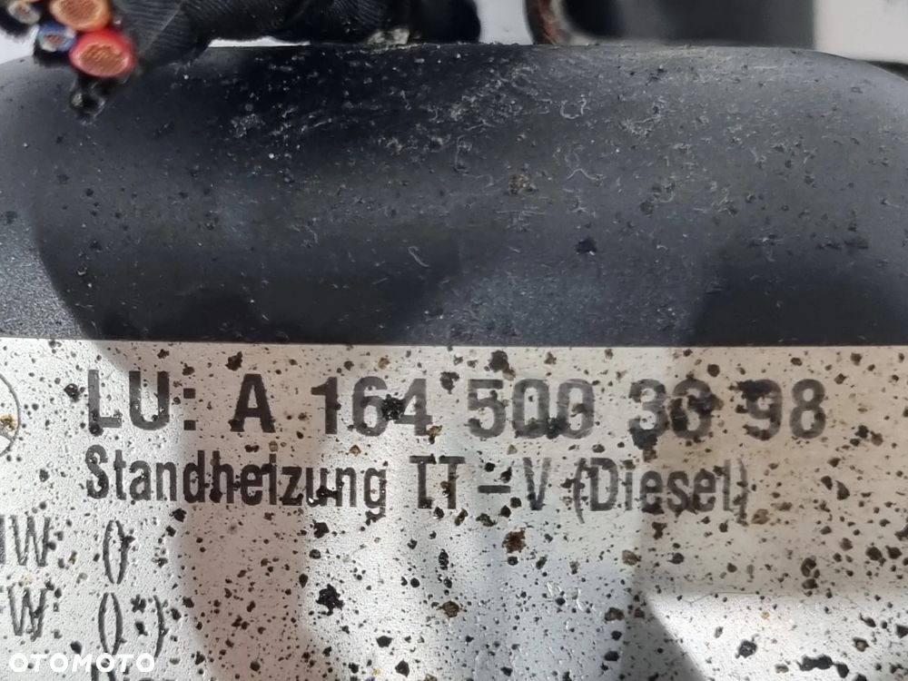 MERCEDES ML W164 WEBASTO OGRZEWANIE POSTOJOWE A1645003398 - 5