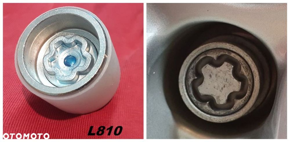 Nasadka zabezpieczająca Nakładka Adapter Złodziejka Do Śrub Audi (koniczynka) - 10