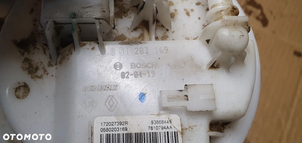 Pompka paliwa pływak Opel Vivaro B Trafic III 1.6 DCI 172027392R 93868449 - 5
