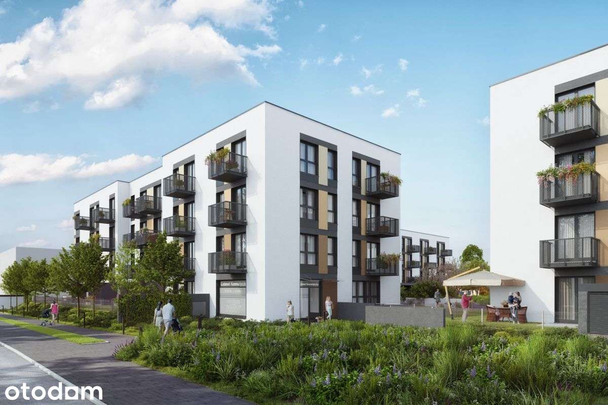 3-pokojowe mieszkanie 62m2 + balkon Bez Prowizji