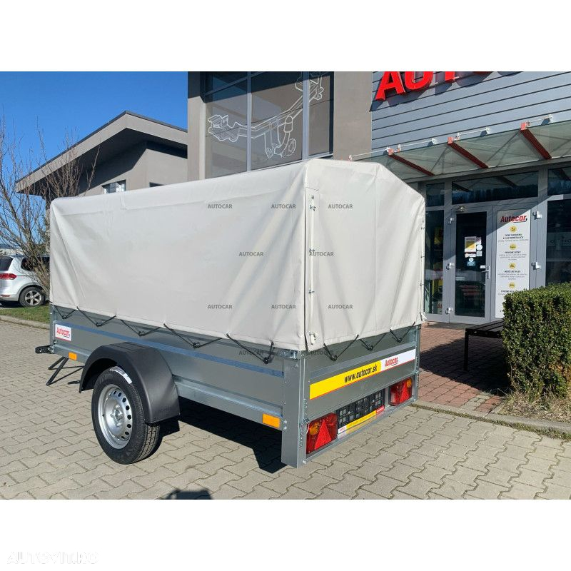 Autocar Remorca 235x125 de 750kg cu prelata inaltime 1200mm de la podea - 3