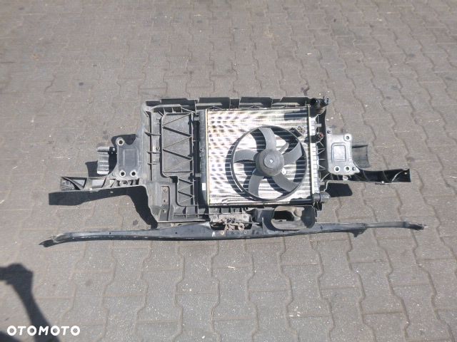 PAS PRZEDNI WZMOCNIENIE CZOŁOWE CHŁODNICA WENTYLATOR KOMPLETNY SKODA FABIA I 1.4 MPI 99-05 BEZ KLIMATYZACJI - 17