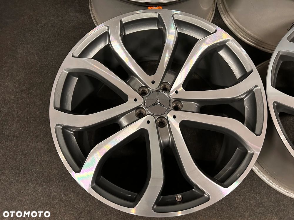 Alufelgi Mercedes GLE, GLE Cupe, GLS, ML W166 21 cali 5x112 4szt. Ładne z czujnikami! - 8