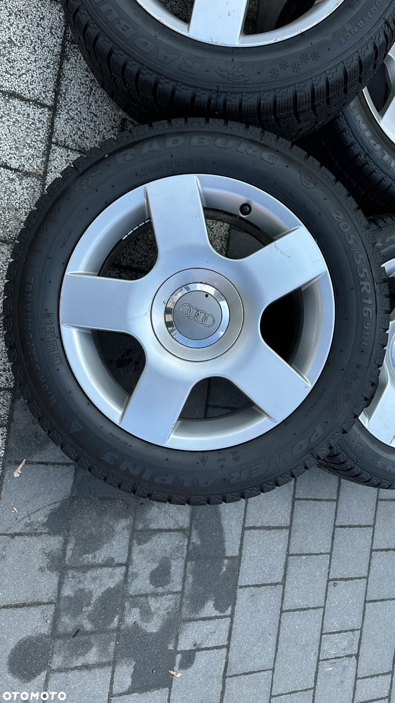 NOWE OPONY Koła r16 5x112 205/55 audi seat skoda vw alufelgi felgi - 2