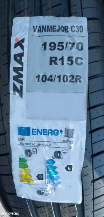 Anvelopa NOUA Vara 195/70 R15C Zmax Vanmejor C30 104/102R 8PR M+S - 2