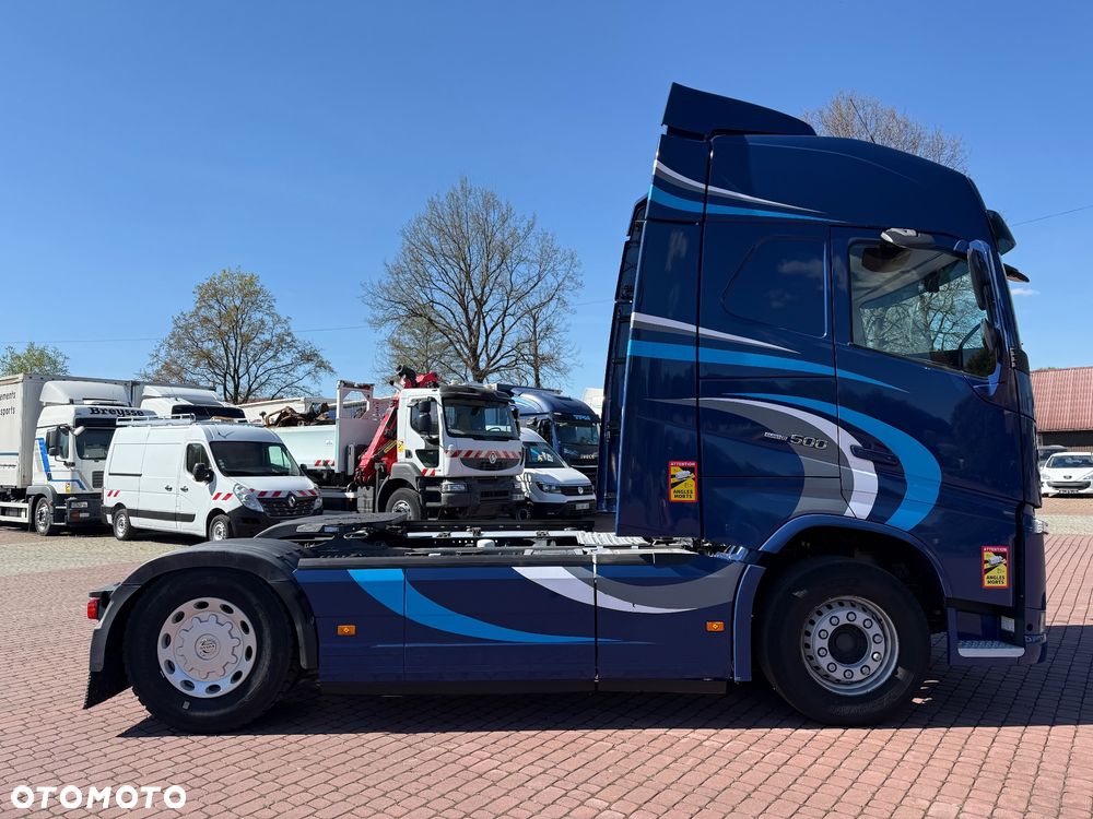Volvo FH 500 *GLOBETROTTER* KLIMA POSTOJOWA* LODÓWKA* KOŁA 315/70-95%* ACC* Z FRANCJI - 3