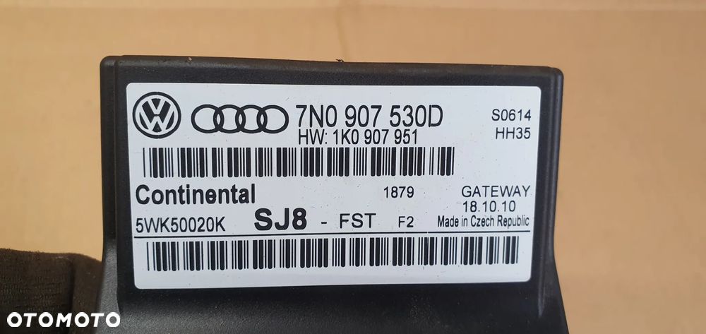 Moduł sterownik Gateway VW Passat B7 7N0907530D 1K0907951 - 5