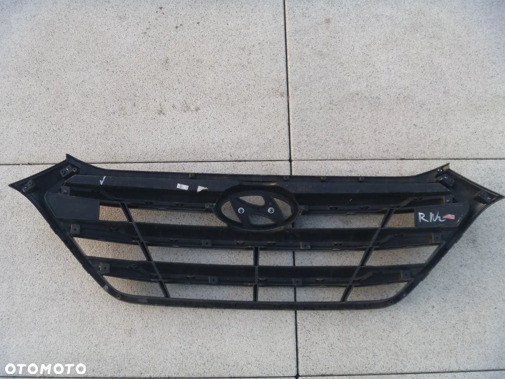 HYUNDAI TUCSON III 2015- ATRAPA ZDERZAKA PRZEDNIEGO ORYGINAŁ ŁADNA 86351-D7000 - 2