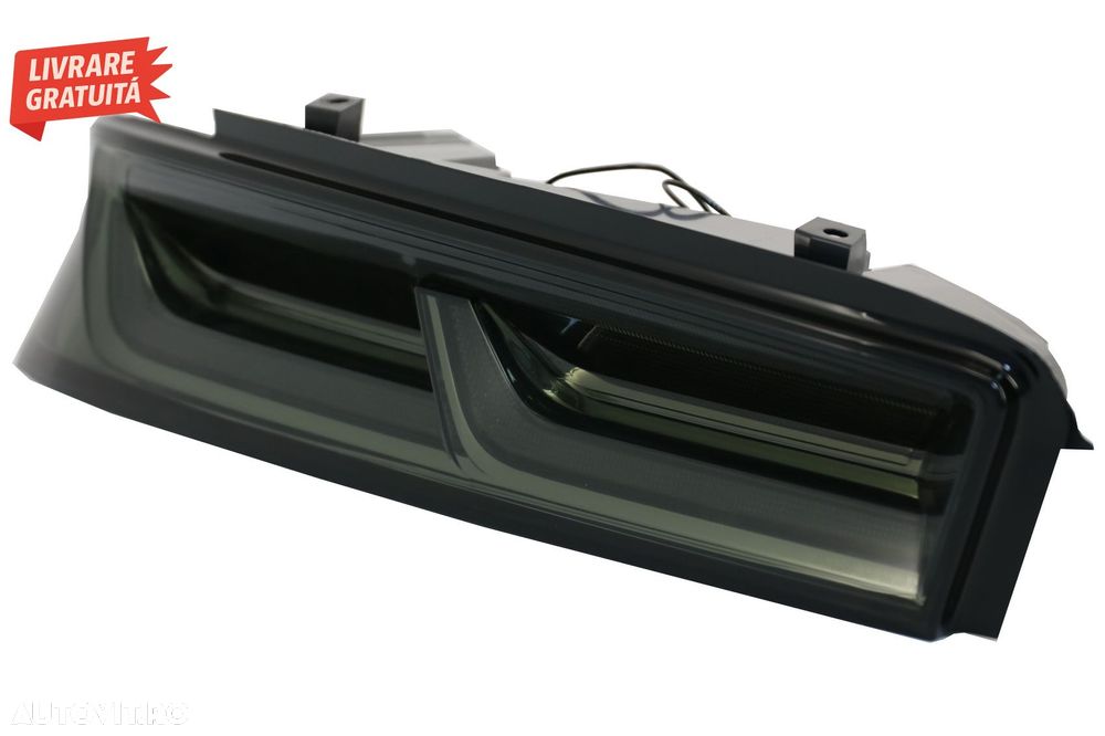 Stopuri FULL LED Chevrolet Camaro MK6 (05.2015-2018) Semnal Dinamic Secvential- livrare gratuita - 4