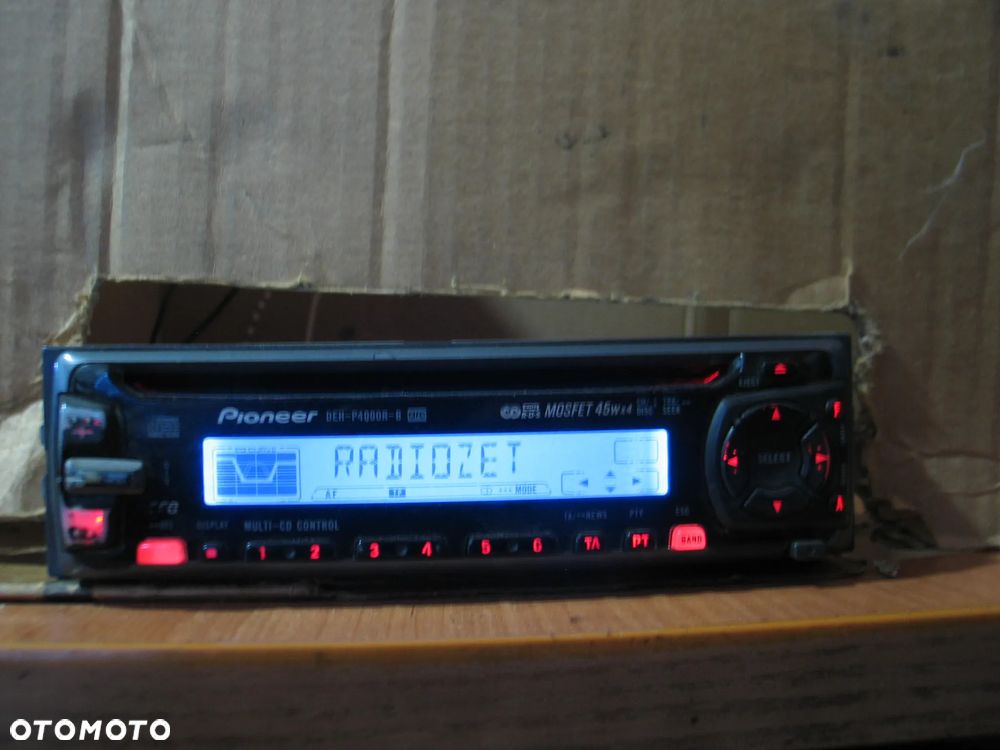 radio radioodtwarzacz Pioneer DEH-P4000R-B - 6