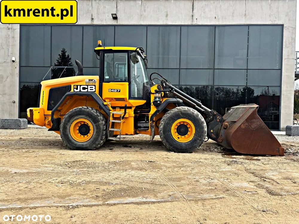JCB 427 ŁADOWARKA KOŁOWA 2017R. | CAT 924 LIEBHERR 524 KOMATSU WA 150 JCB 411 416 - 3
