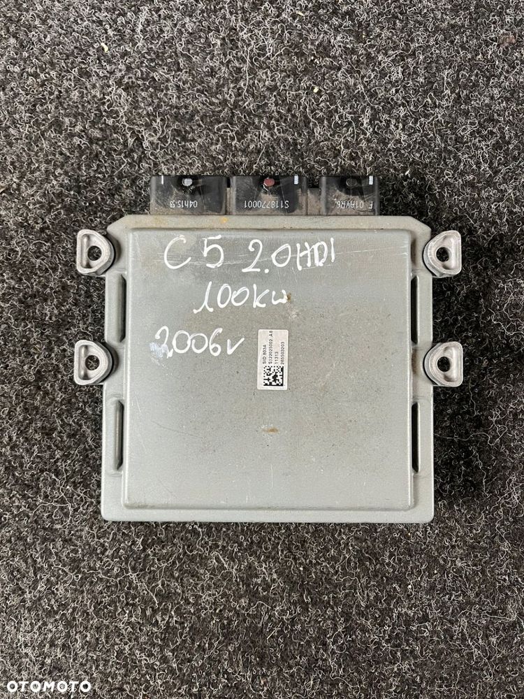 komputer sterownik citroen c5 siemens 5WS40318H-T - 4