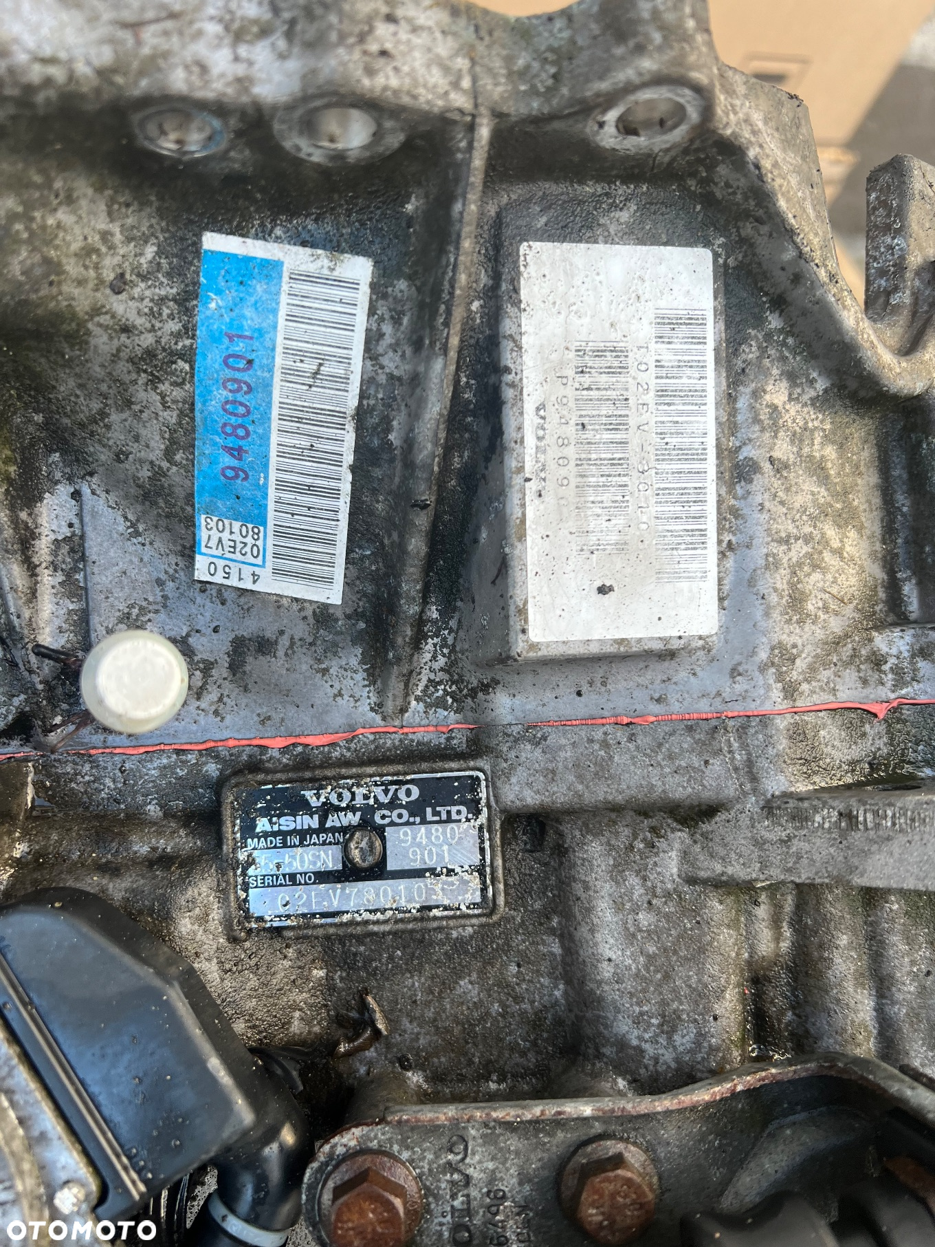9480901 SKRZYNIA AUTOMAT VOLVO 02ev780105 - 2