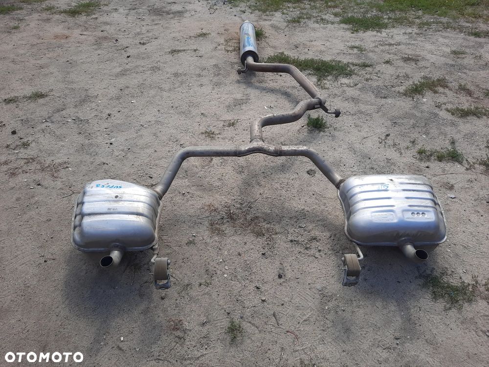 Skoda Superb 2.0 TFSI Kompletny układ wydechowy Tłumik Wydech 3Q5253611AT 3Q5253611AQ - 1