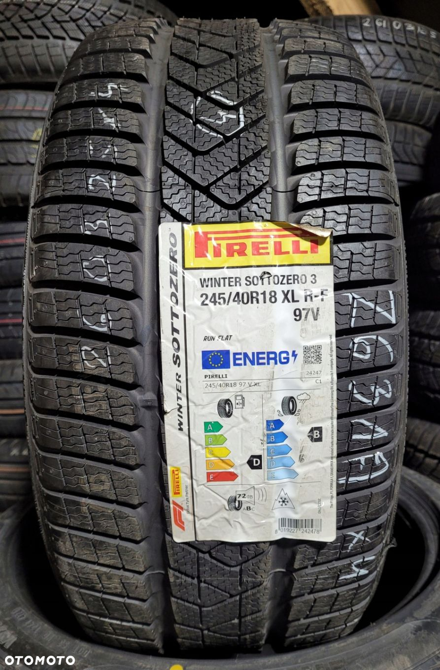4x Pirelli Winter Sottozero 3 245/40R18 97V XL Z631A - 3