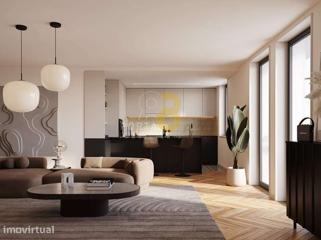 Apartamento T2+1 , em Cedofeita, Porto, com varanda e dois lugares ... - Grande imagem: 2/20