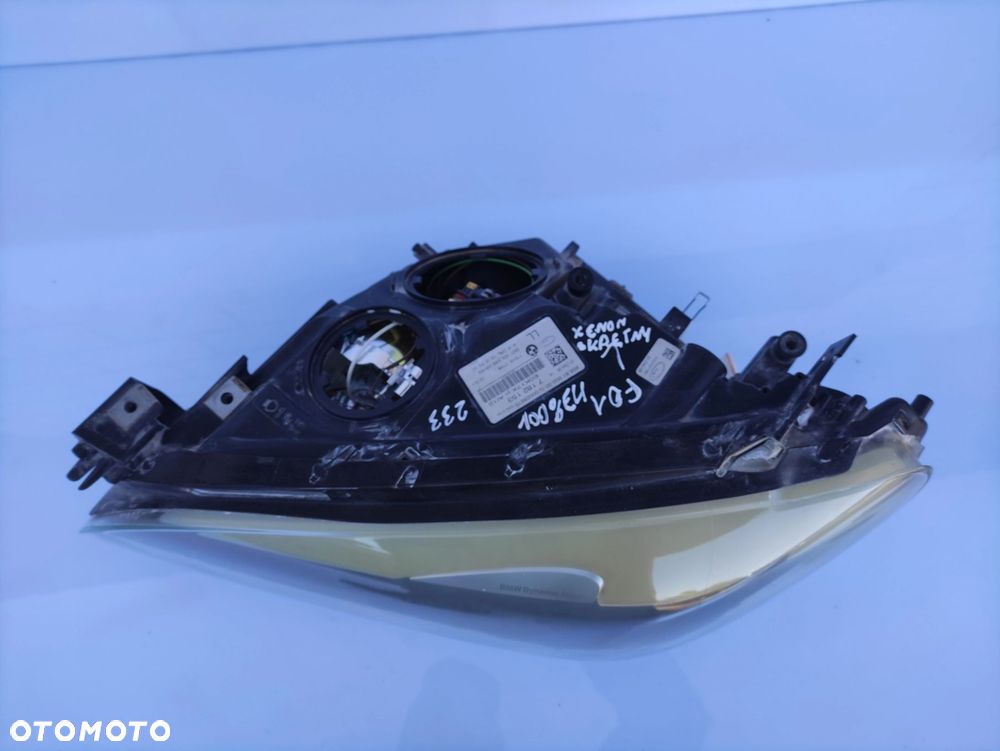 LAMPA LEWY PRZÓD PRZEDNIA BMW F01 F02 F04 XENON SKĘTNY EUROPA - 5