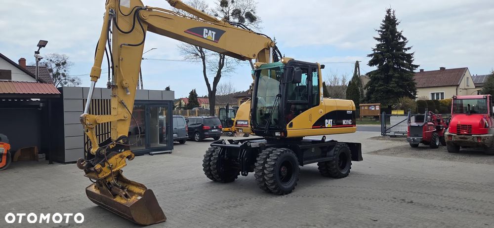 Caterpillar << CAT M316, 2004r, z Niemiec, 2 łyżki!, Fatura Marża, cena brutto!>> - 2