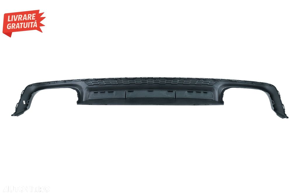 Difuzor Bara Spate si Ornamente Evacuare Audi A6 C8 4K Avant Sedan (2018-up) S6 De- livrare gratuita - 6