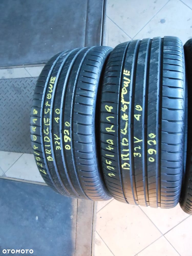 Opony 225/40r18 bridgestone turanza t005 6mm lato komplet - 2