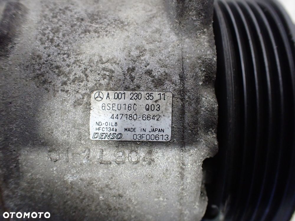 SPRĘŻARKA KLIMATYZACJI MERCEDES W169 A200 A0012303511 - 3