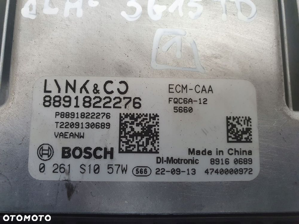 Lynk & Co STEROWNIK SILNIKA komputer 0261S1057W - 2