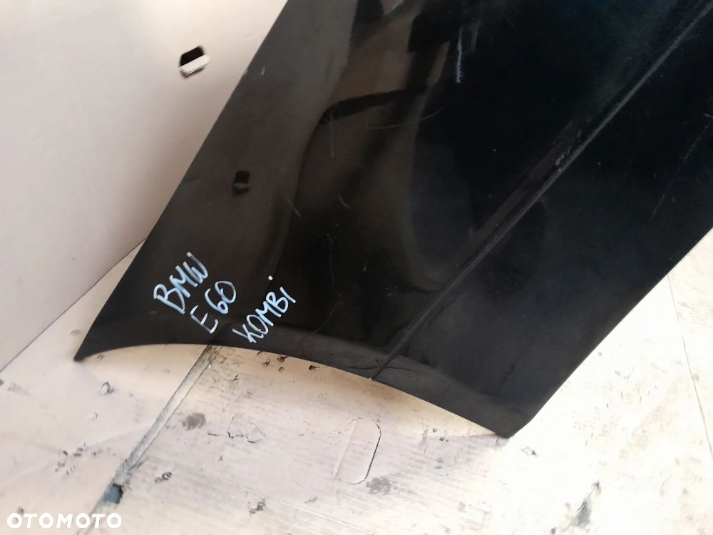 BMW E60 ZDERZAK TYLNY TYŁ KOMBI CZARNY - 5