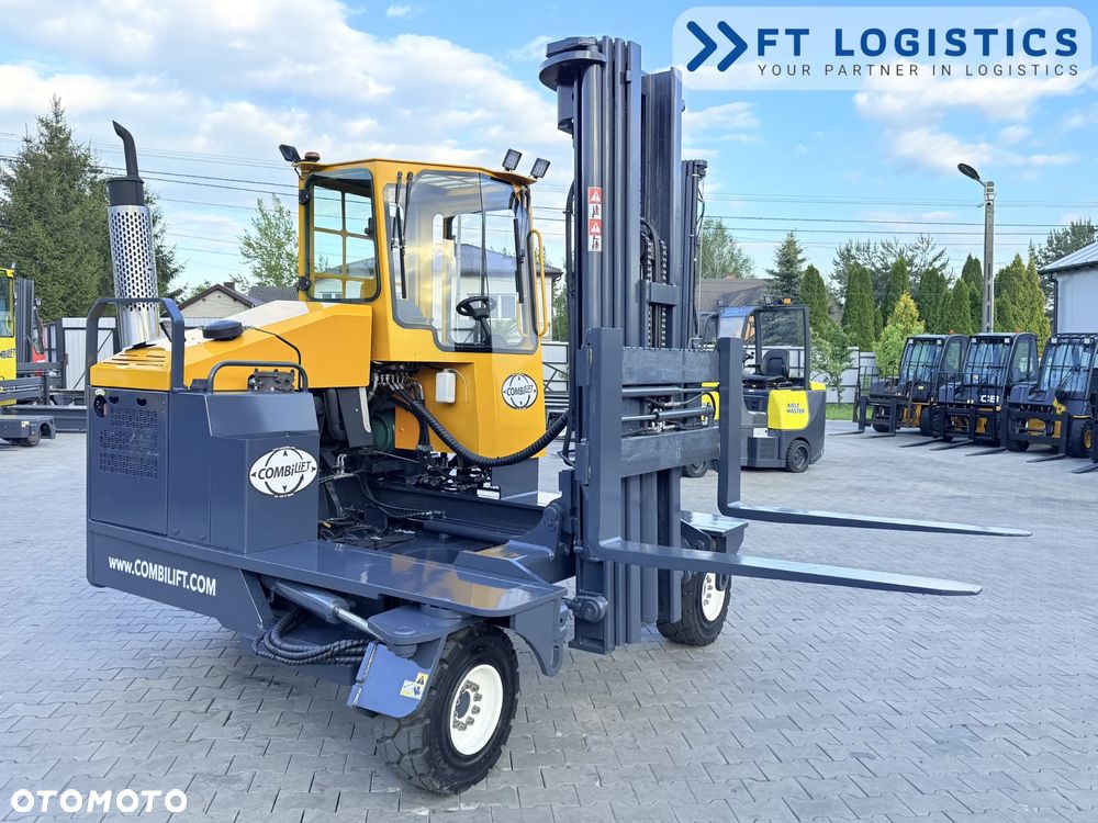 Combilift WÓZEK CZTEROKIERUNKOWY - WIELOKIERUNKOWY | COMBILIFT C5000XL | GAS | TRIPLEX 5550MM | POZYCJONER WIDEL | WOLNY SKOK | NOWE OPONY | PO SERWISIE | STAN IDEALNY | Szeroka oferta wózków czterokierunkowych i bocznych, dopasowanych do różnorodnych potrzeb i zastosowań - 24