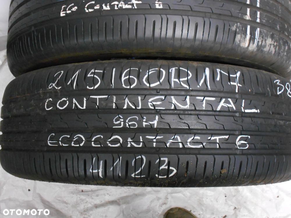 OPONY 215/60R17 CONTINENTAL ECO CONTACT 6 DOT 4123 / 3820 6.4MM - 3