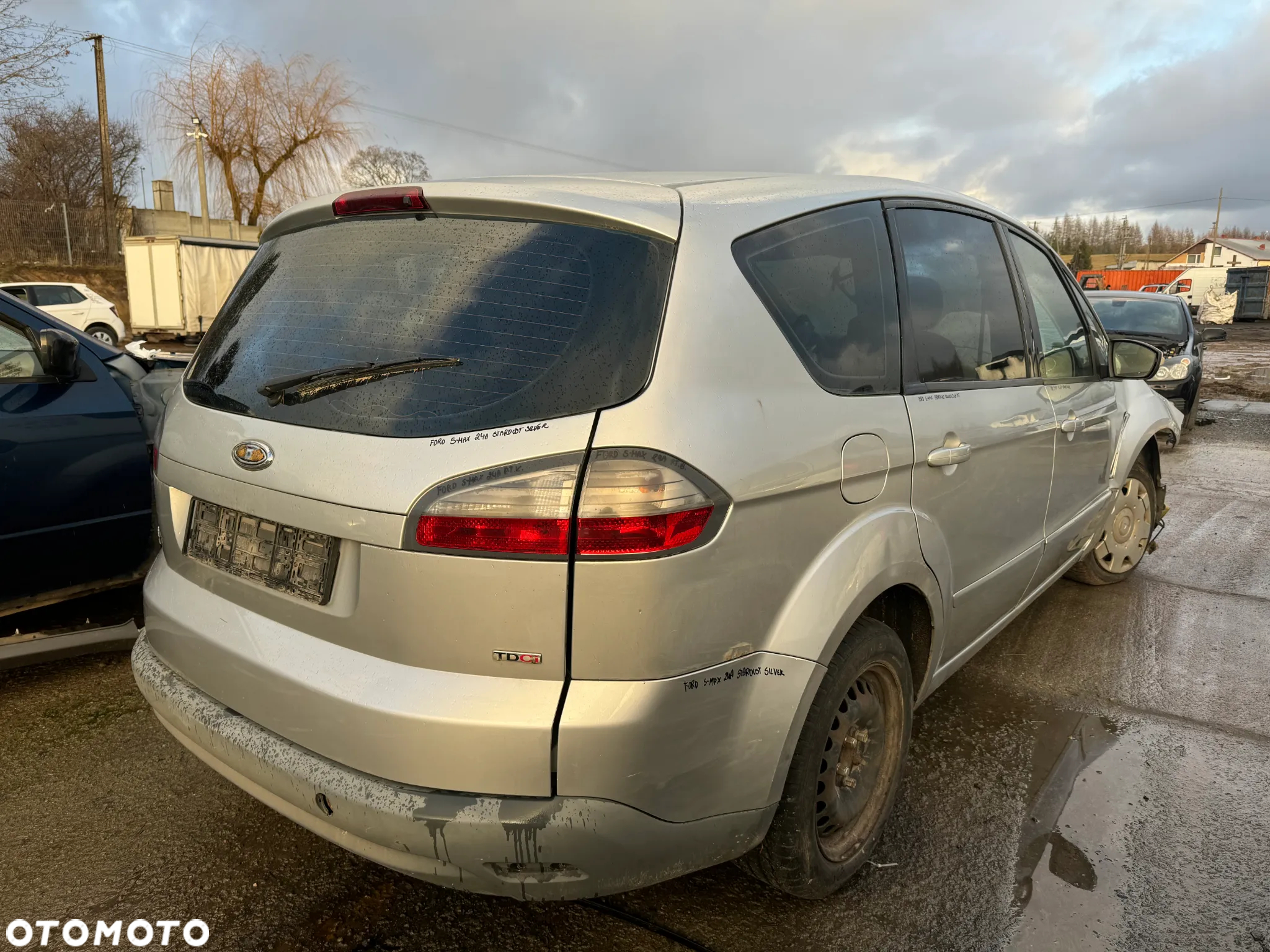 FORD S-MAX MK1 LAMPA LEWA TYLNA LEWY TYŁ Z BŁOTNIKA BŁOTNIK - 9