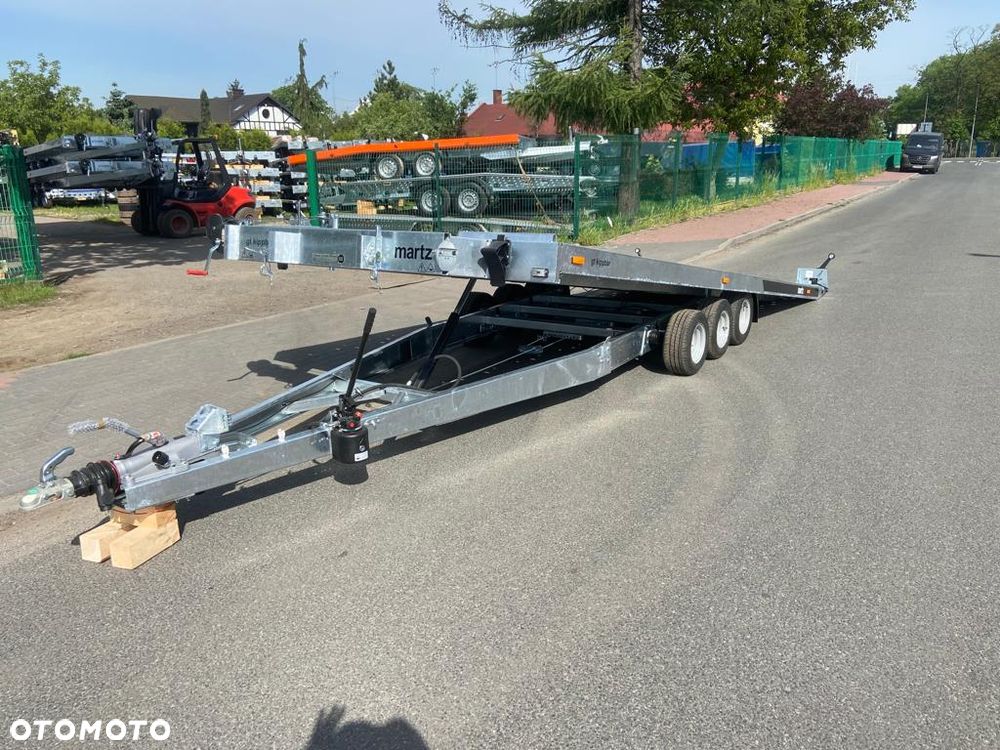 Martz Laweta Martz GT KIPPBAR 580/3 DMC 3500kg 580x206cm  3 osie uchylana hydraulicznie wypełnienie sklejka+alu Częstochowa - 14