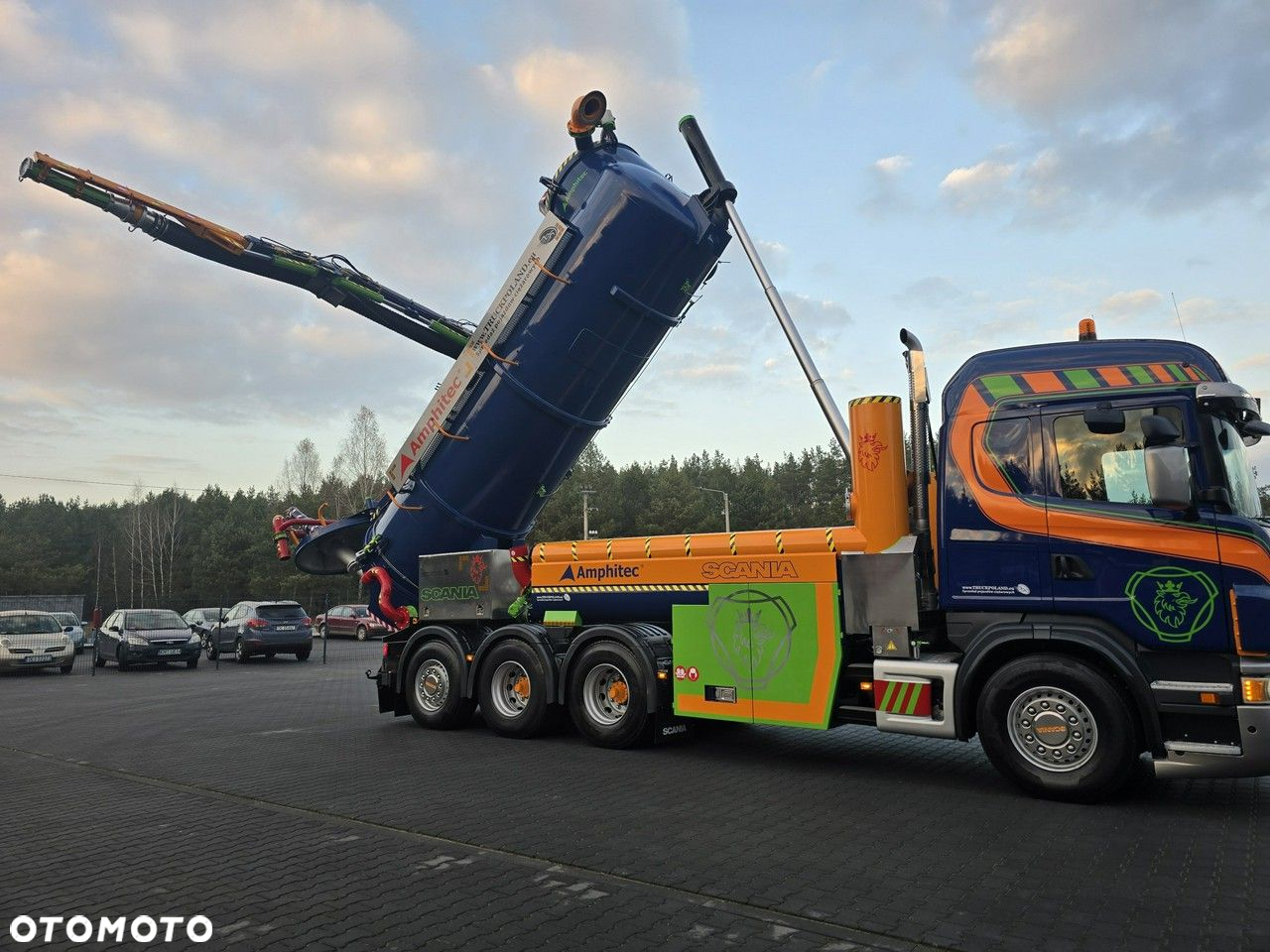 Scania Amphitec VORTEX G2 Ładowarka próżniowa ssąco-nadmuchowa ATEX - 35