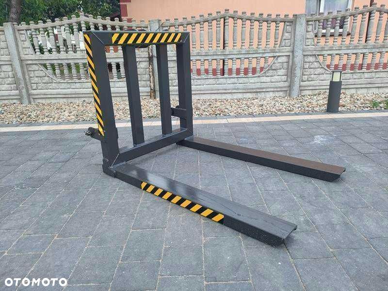 Widły do palet PALECIAK na tył TUZ na podnośnik 1200kg na tył ciągnika - 1