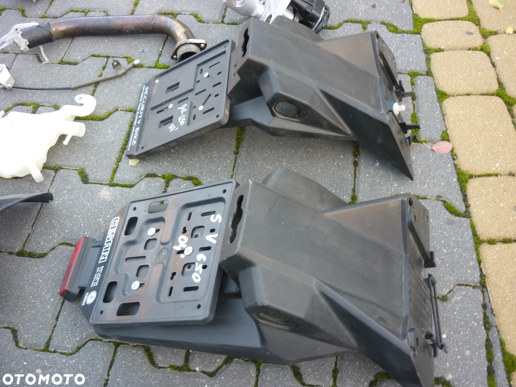 Chłodnica oleju sety tył wypełnienie wentylator części Suzuki SV 650 rok 2007 - 10
