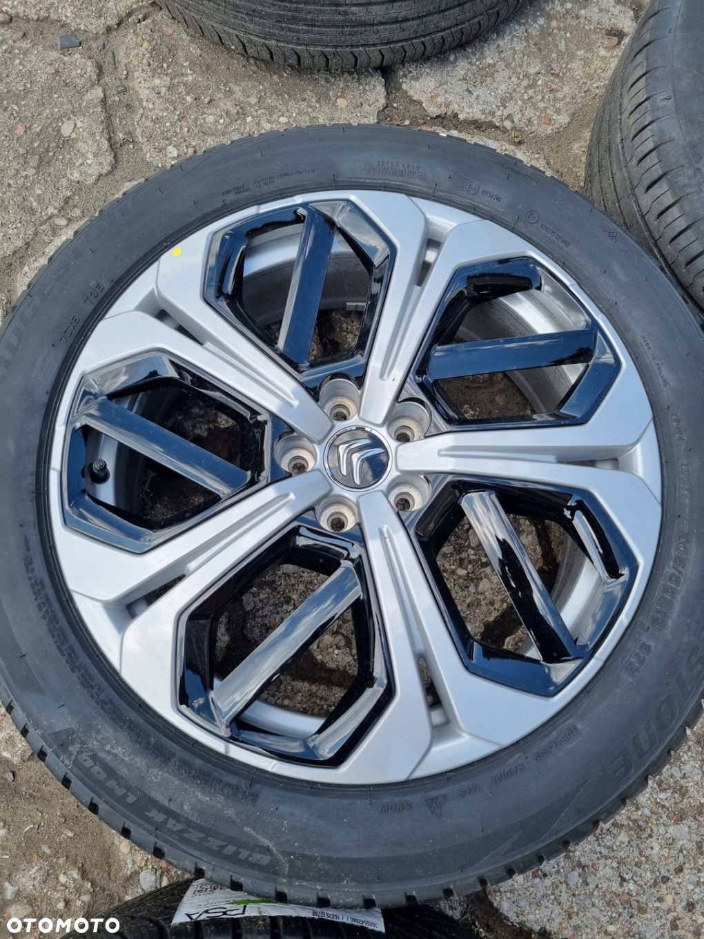 CITROEN C5 DS4 DS7 FELGA ALUMINIOWA ALU 7J x 19 ET40 7Jx19 NOWE ORYG ET41 - 3