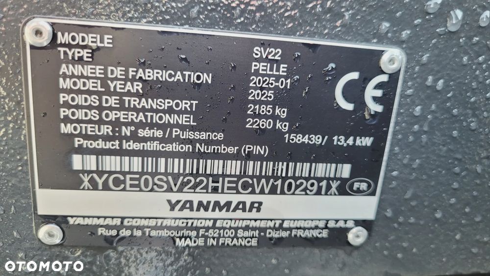 Yanmar SV22 - 12