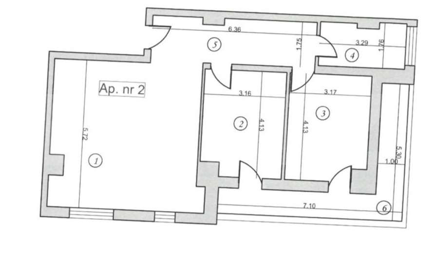 Apartament 3 camere – 86 mp utili | Bloc nou | Finisaje la alegere — fotografia 3