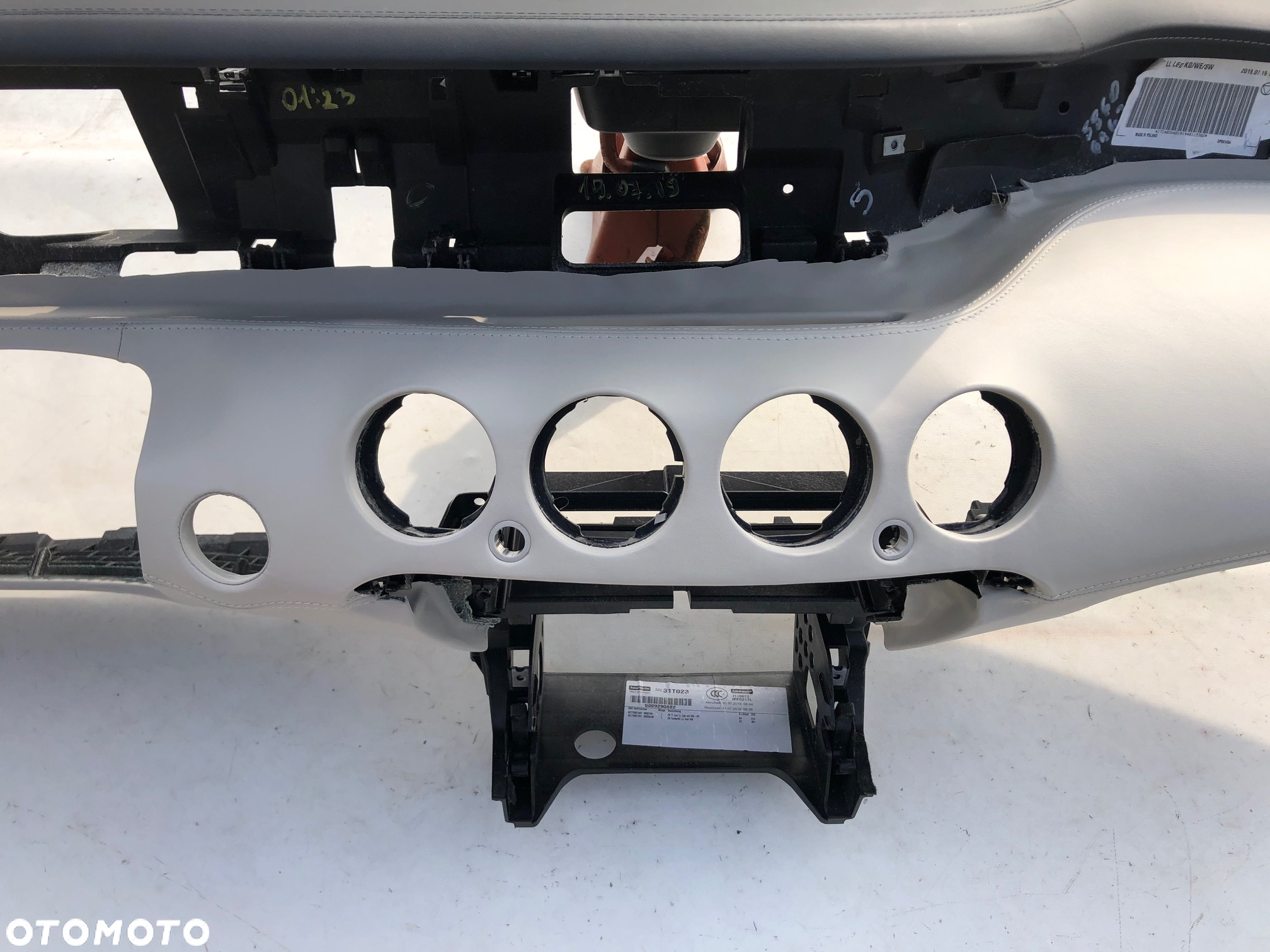 MERCEDES S W217 W222 DESKA KONSOLA KOKPIT PULPIT PÓŁKA PARAPET PODUSZKI AIRBAG PASY PAS KURTYNA FOTELA FOTEL  Raz2 - 10