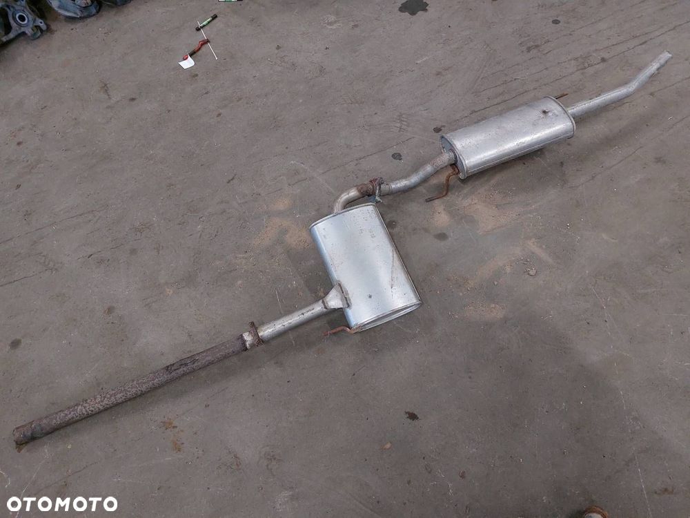 TŁUMIK WYDECH ŚRODKOWY + KOŃCOWY VOLKSWAGEN PASSAT B3 2.0 8V - 6