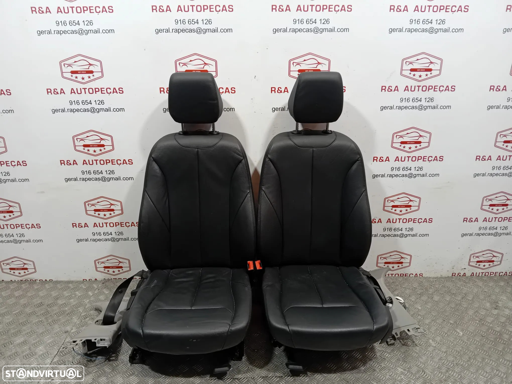 Conjunto de Bancos BMW Serie 1 F20 em Pele - 7