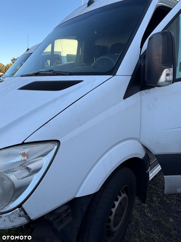 Mercedes sprinter w906 crafter drzwi tylne tył skrzydła maxi białe prawe lewe przednie boczne przesuwne maska błotnik prawy lewy pas przedni z chłodnicami zderzak lampy prawa lewa przód - 10