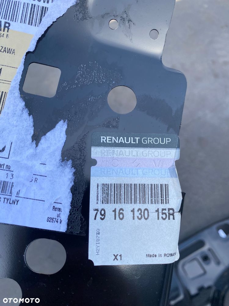 DACIA BIGSTER NOWA ! WNĘKA POSZYCIE WEWNĘTRZNE BŁOTNIKA TYLNEGO LEWEGO LEWY TYŁ  NAROŻNIK PASA TYLNEGO POD LAMPĘ TYLNĄ 766237215R  791C31123R  791613015R Wwa - 7