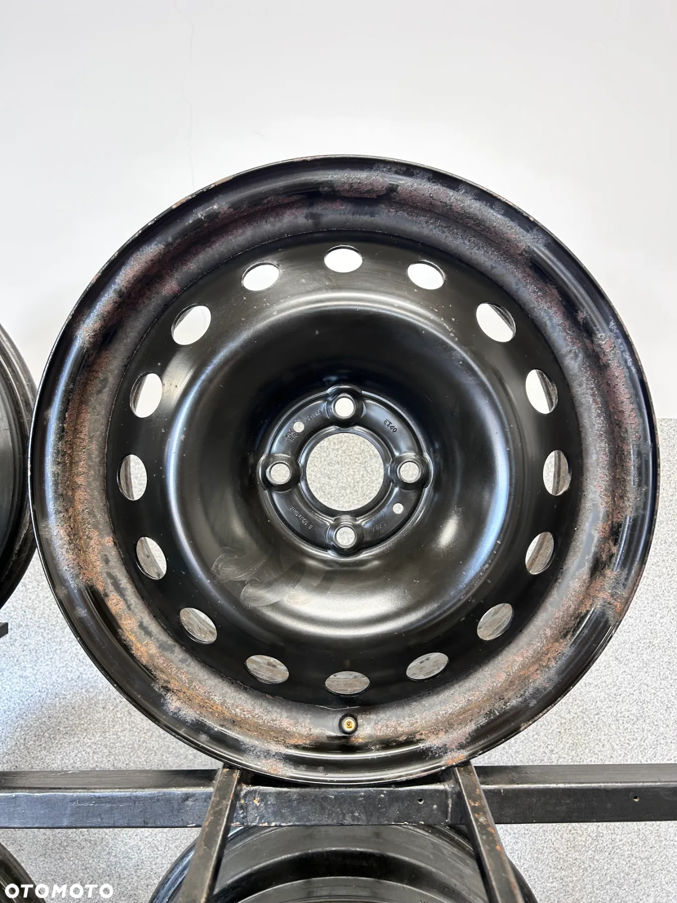 4 FELGI STAL. RENAULT CAPTUR, CLIO IV,V  16'' +TPMS  6,5J ET40  4x100 - 3