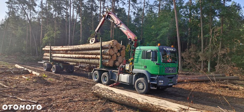 MAN TGA 26.480 6x4 do dłużycy, drewna, lasu - 15